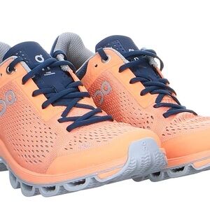 On Running Women’s Cloudsurfer Sneakers Coral Navy